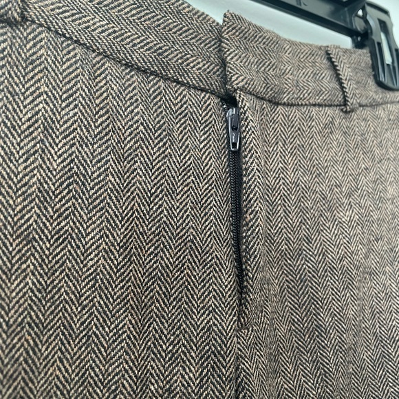 Banana Republic Reegan Straight Leg Wool Trousers Size 2 - Picture 8 of 11